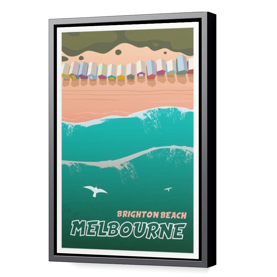 Thumbnail for Canvas - Black Floating Frame