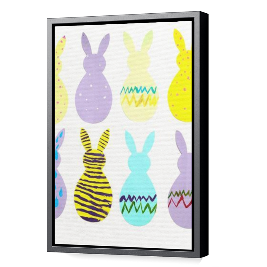 Thumbnail for Canvas - Black Floating Frame