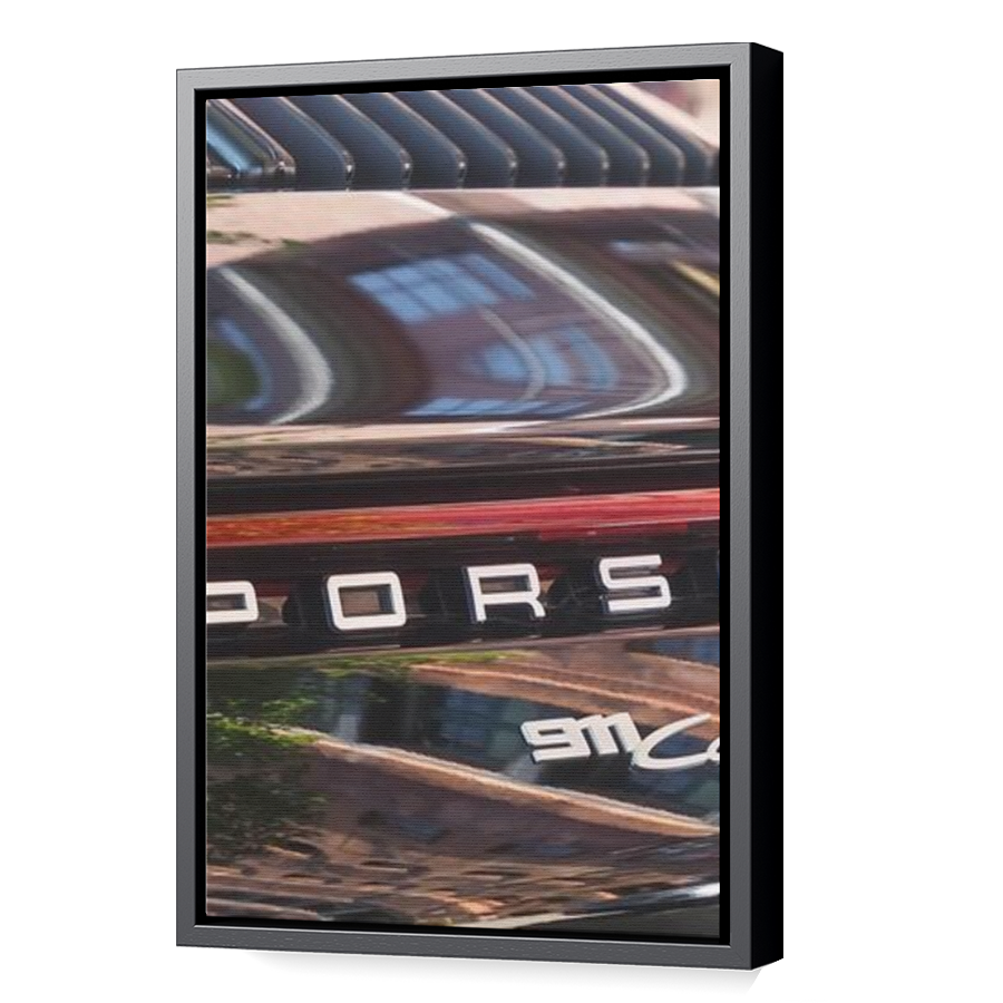 Thumbnail for Canvas - Black Floating Frame