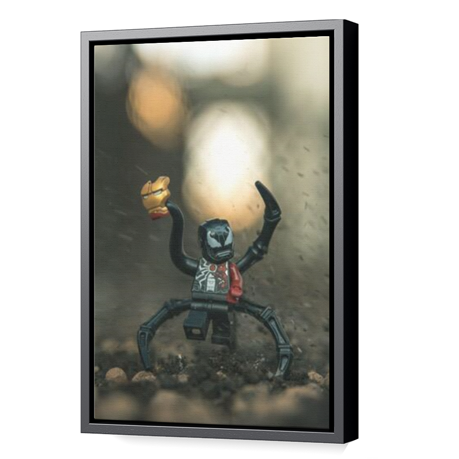 Thumbnail for Canvas - Black Floating Frame