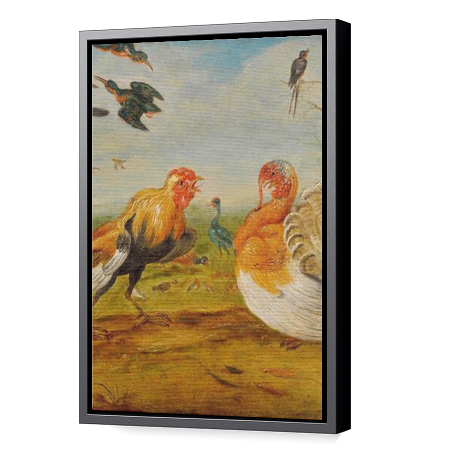 Thumbnail for Canvas - Black Floating Frame