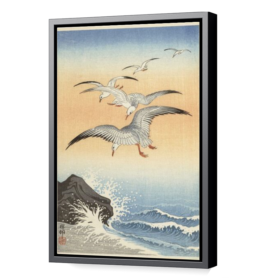 Thumbnail for Canvas - Black Floating Frame