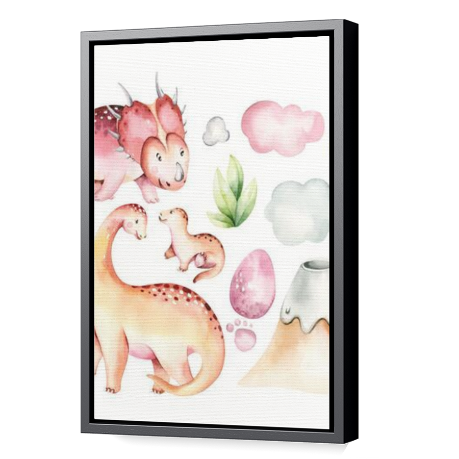 Thumbnail for Canvas - Black Floating Frame