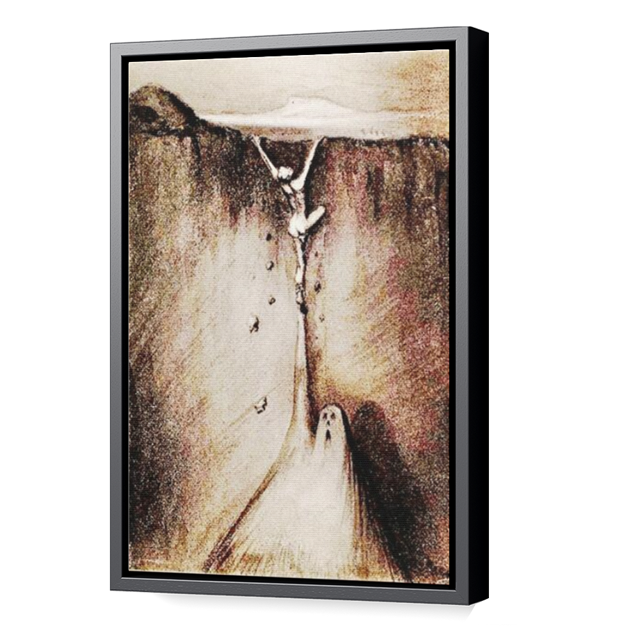 Thumbnail for Canvas - Black Floating Frame