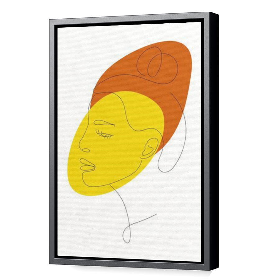 Thumbnail for Canvas - Black Floating Frame