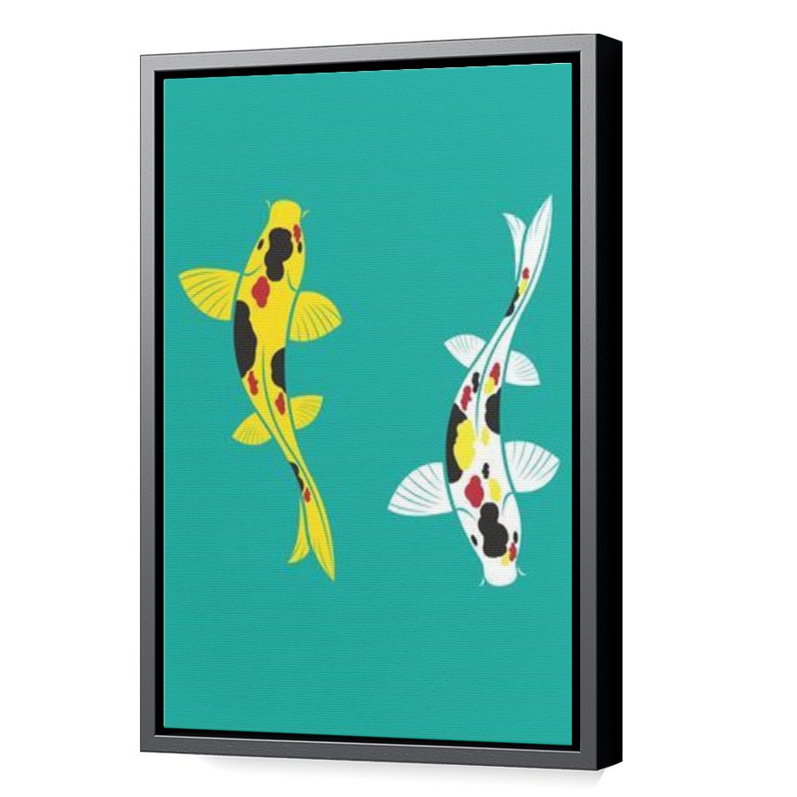 Thumbnail for Canvas - Black Floating Frame
