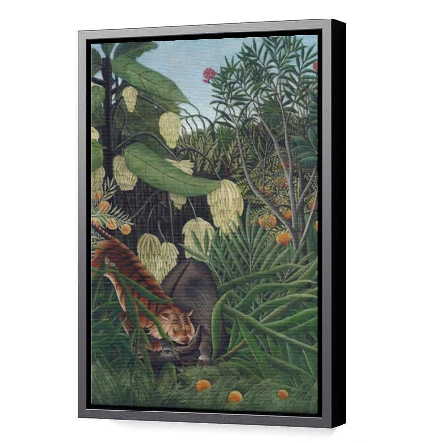 Thumbnail for Canvas - Black Floating Frame