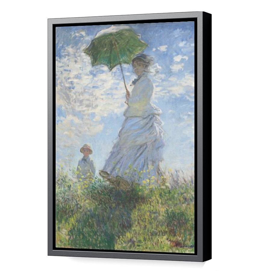 Thumbnail for Canvas - Black Floating Frame