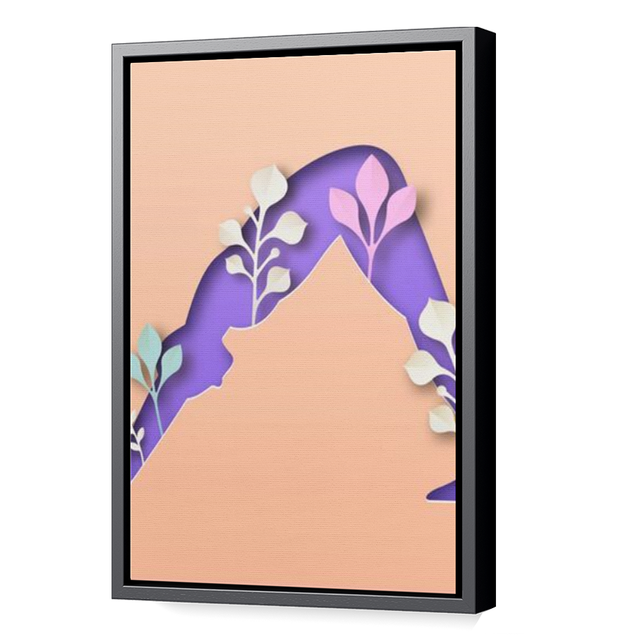 Thumbnail for Canvas - Black Floating Frame