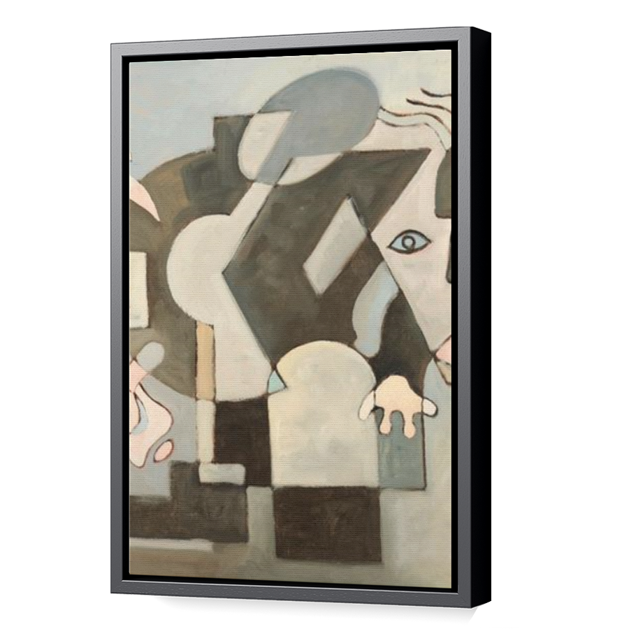 Thumbnail for Canvas - Black Floating Frame