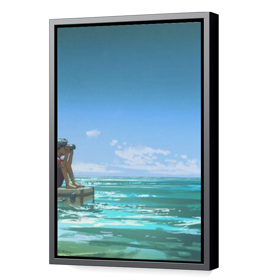 Thumbnail for Canvas - Black Floating Frame