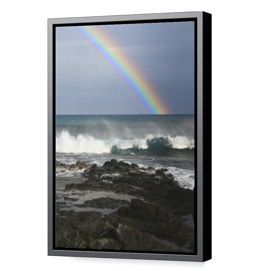 Thumbnail for Canvas - Black Floating Frame
