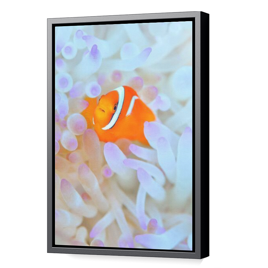 Thumbnail for Canvas - Black Floating Frame