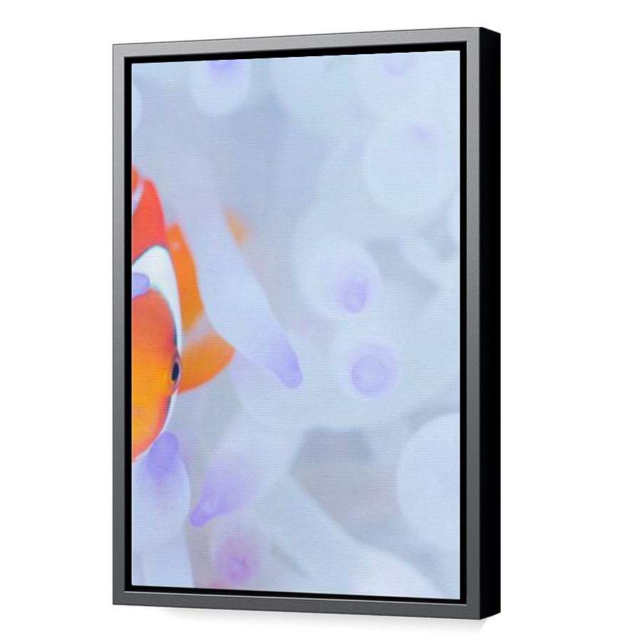 Thumbnail for Canvas - Black Floating Frame