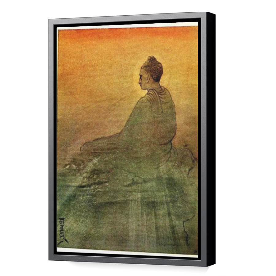Thumbnail for Canvas - Black Floating Frame