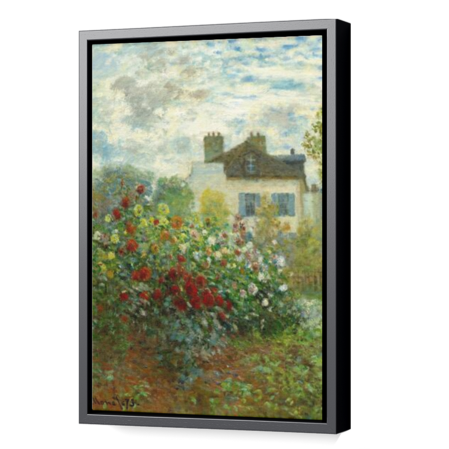 Thumbnail for Canvas - Black Floating Frame