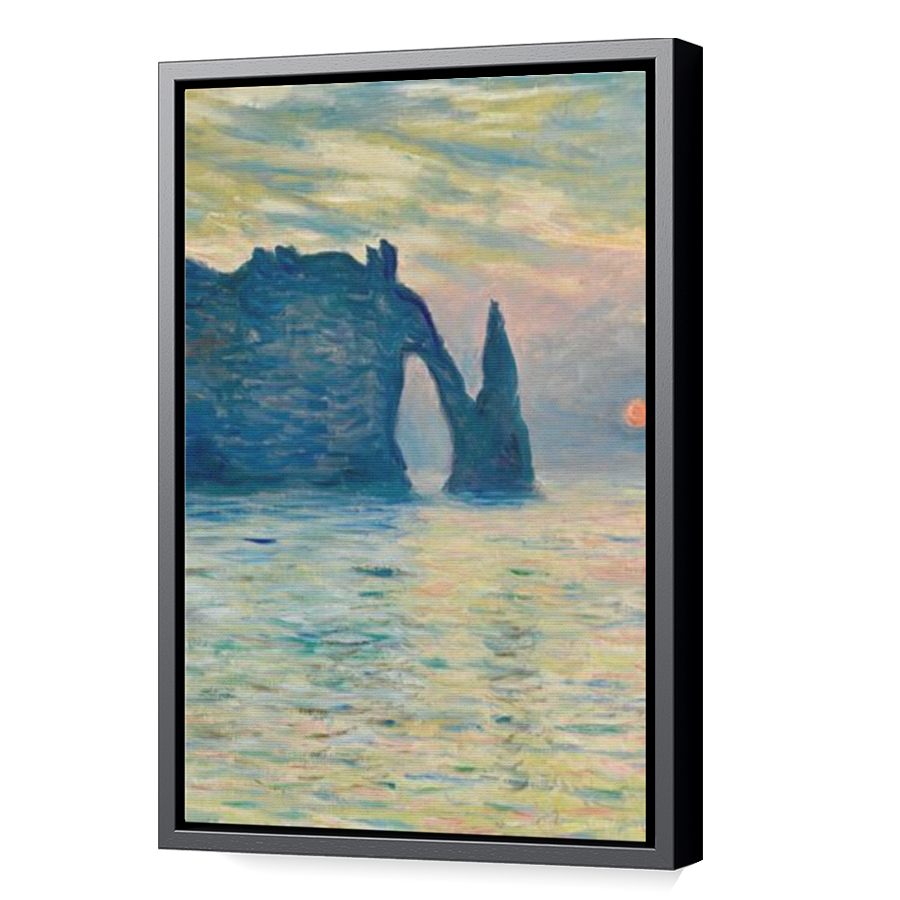 Thumbnail for Canvas - Black Floating Frame