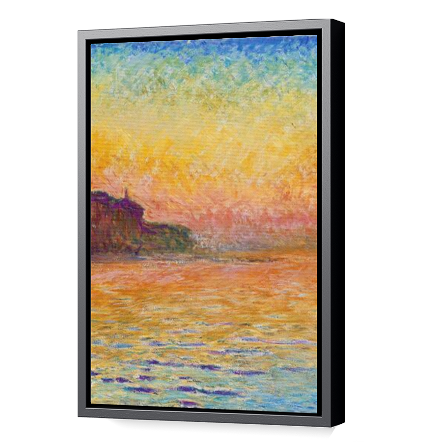 Thumbnail for Canvas - Black Floating Frame