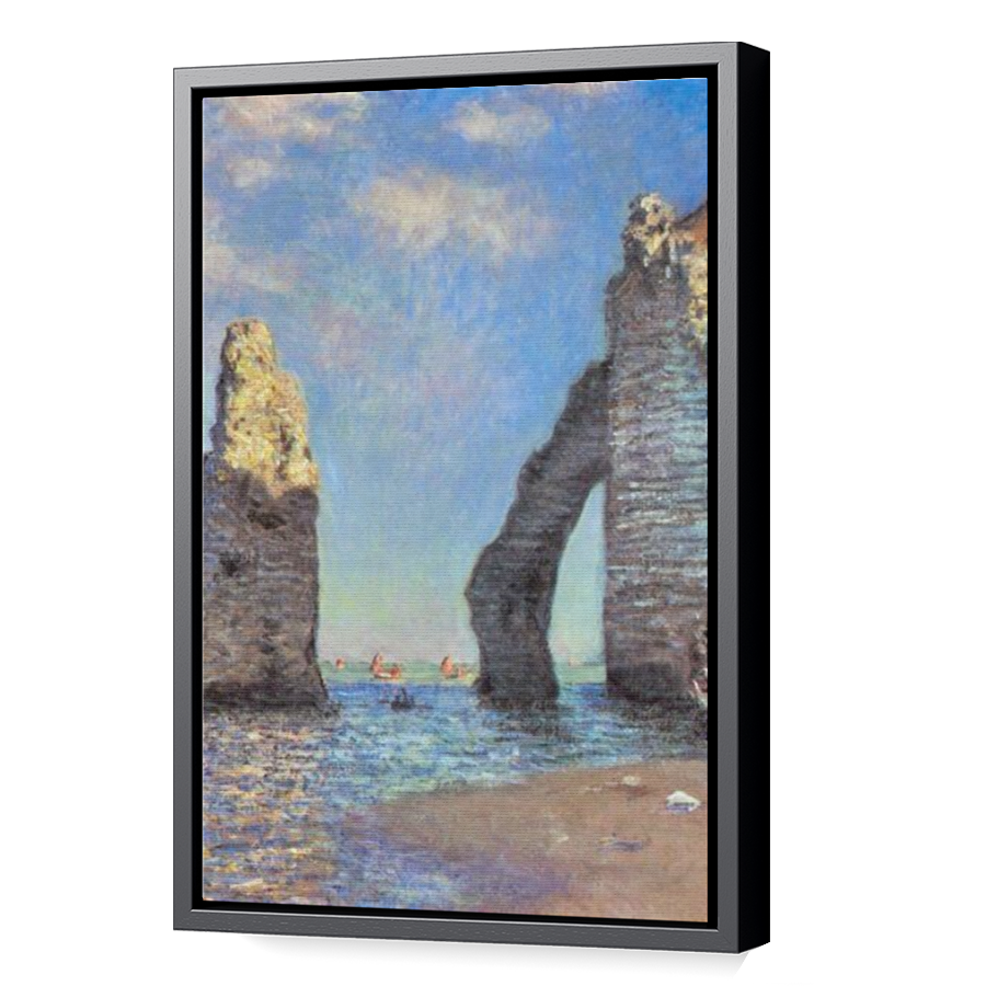 Thumbnail for Canvas - Black Floating Frame