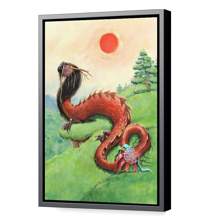 Thumbnail for Canvas - Black Floating Frame