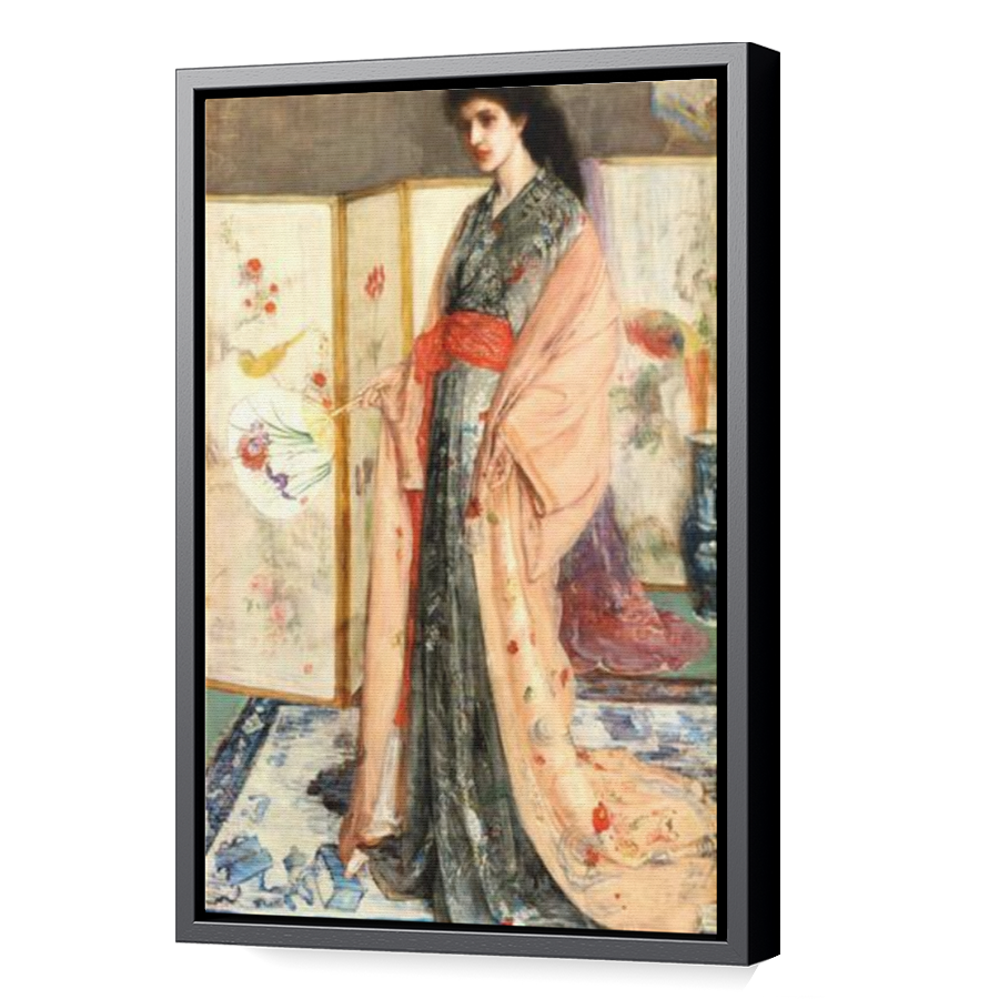 Thumbnail for Canvas - Black Floating Frame