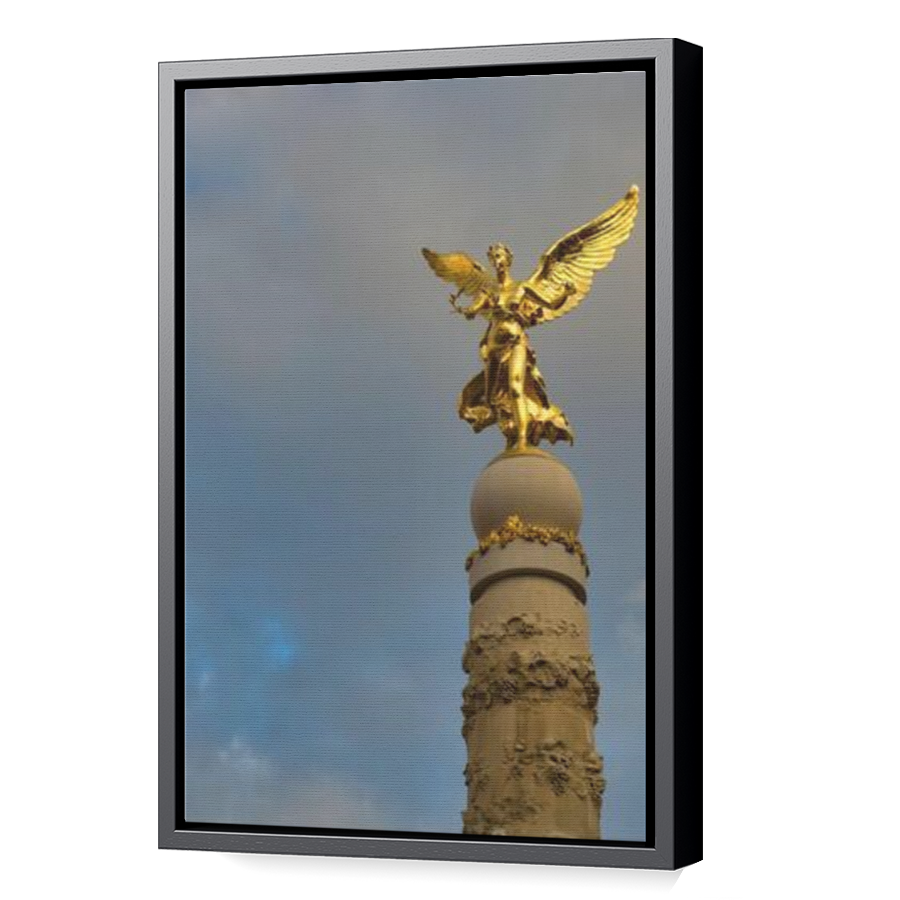 Thumbnail for Canvas - Black Floating Frame