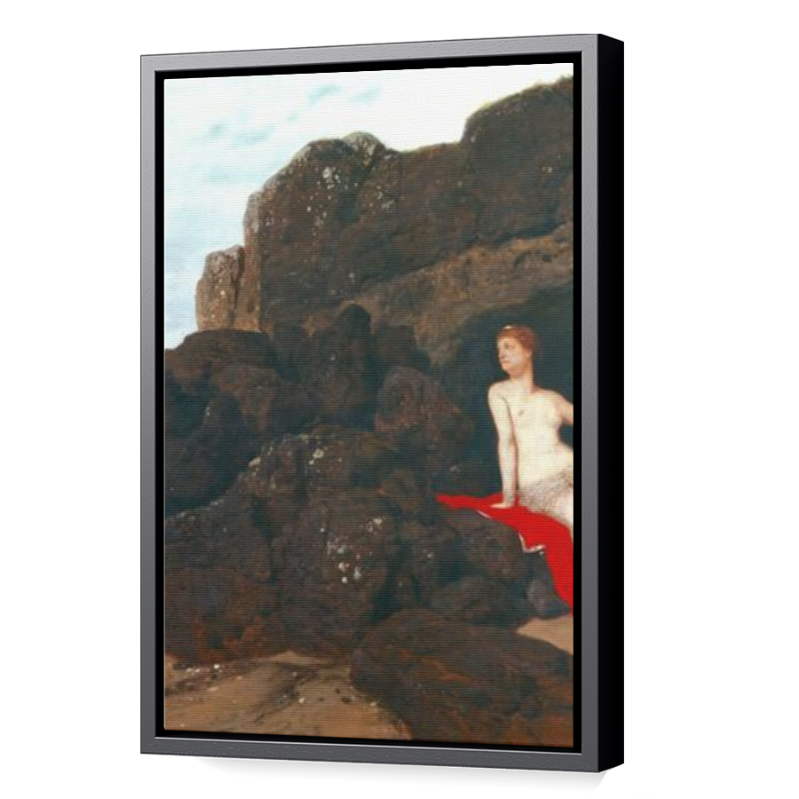 Thumbnail for Canvas - Black Floating Frame