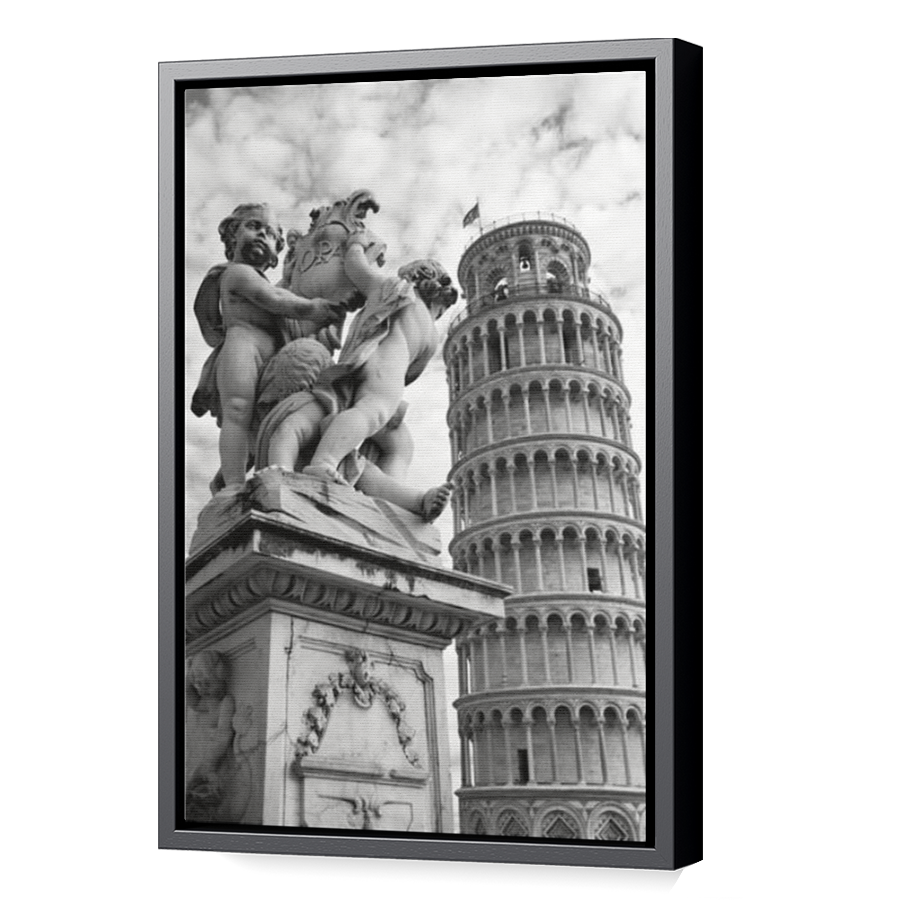 Thumbnail for Canvas - Black Floating Frame