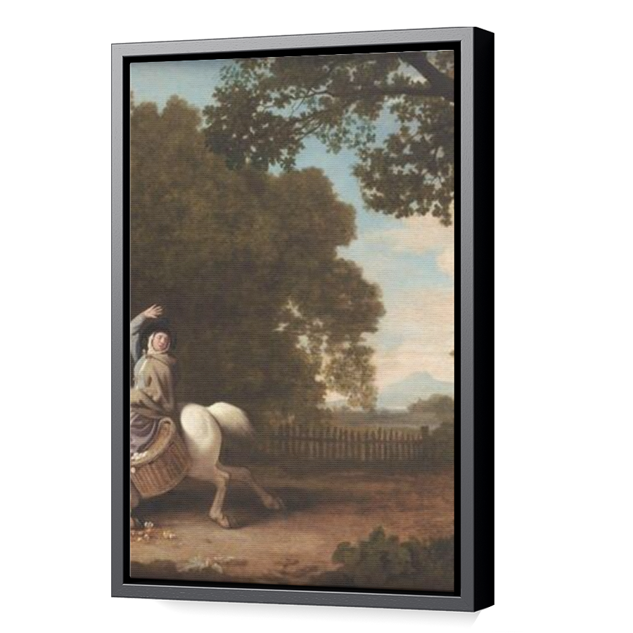 Thumbnail for Canvas - Black Floating Frame