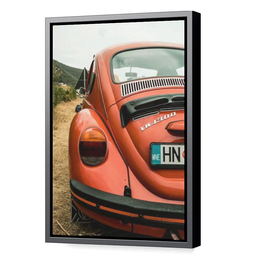Thumbnail for Canvas - Black Floating Frame