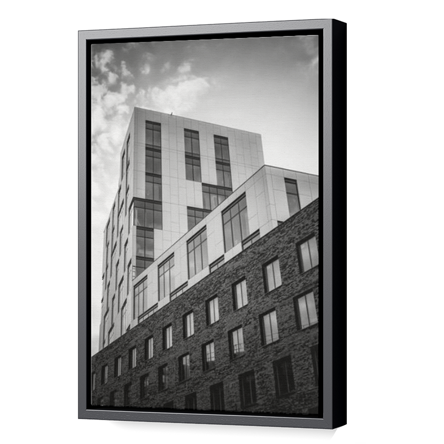 Thumbnail for Canvas - Black Floating Frame