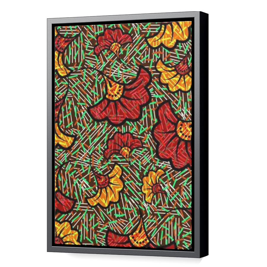 Thumbnail for Canvas - Black Floating Frame
