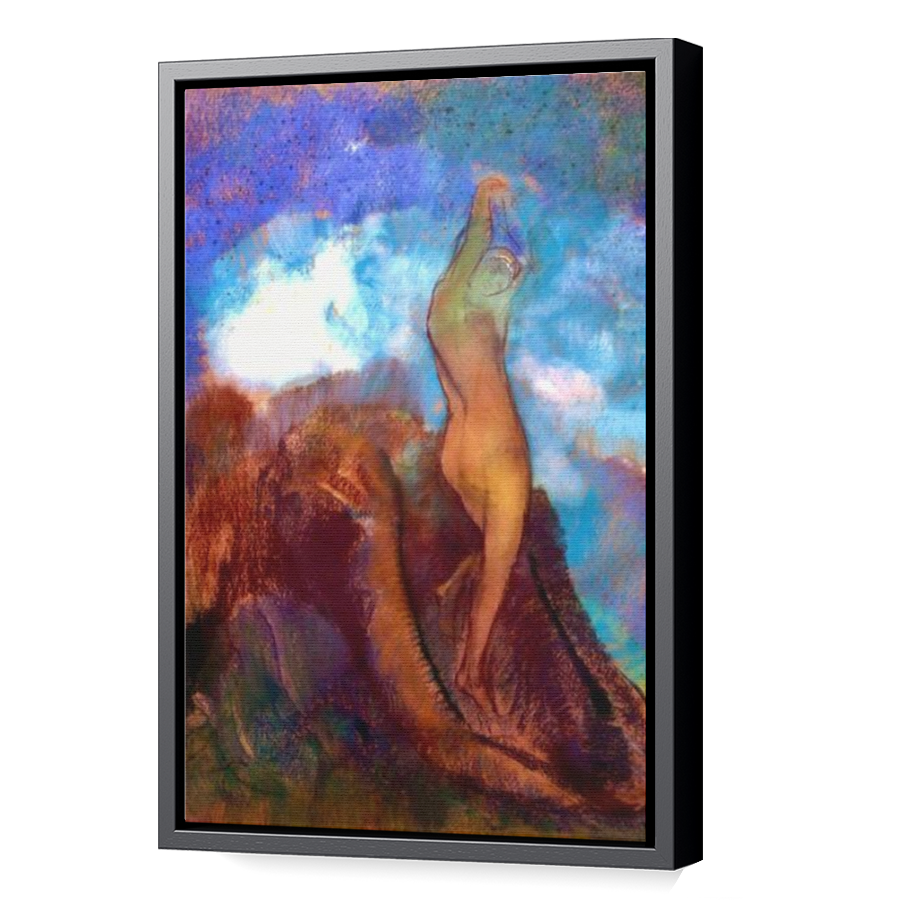 Thumbnail for Canvas - Black Floating Frame