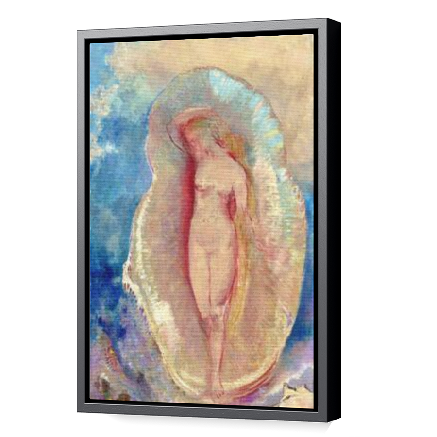 Thumbnail for Canvas - Black Floating Frame