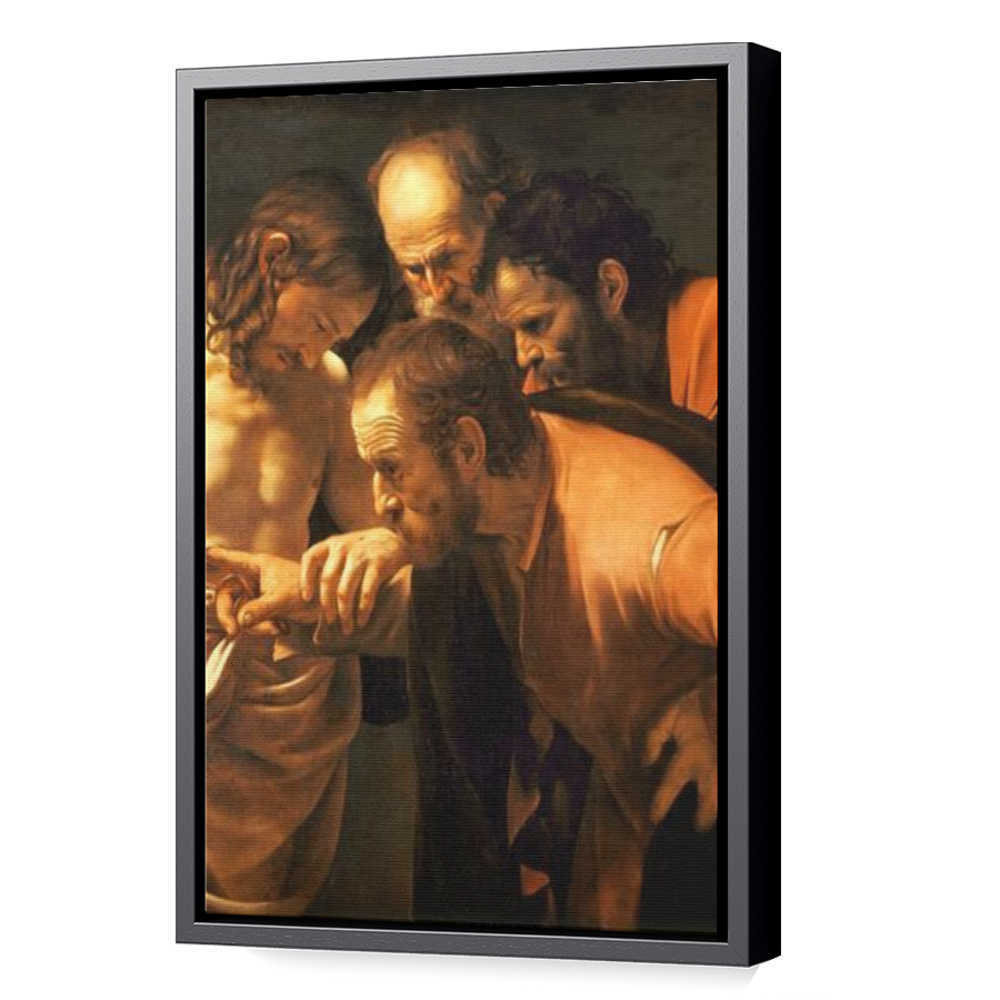 Thumbnail for Canvas - Black Floating Frame