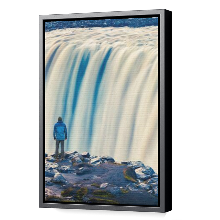 Thumbnail for Canvas - Black Floating Frame