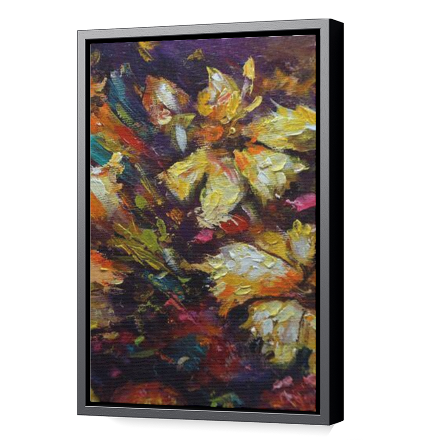 Thumbnail for Canvas - Black Floating Frame
