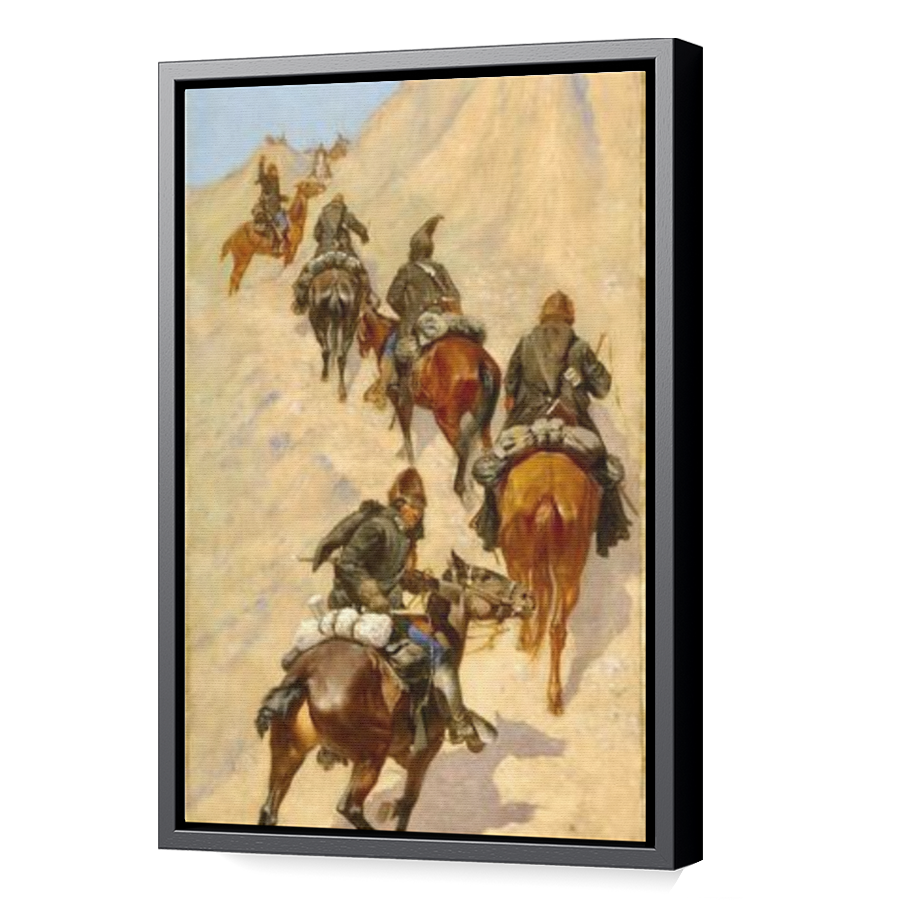 Thumbnail for Canvas - Black Floating Frame