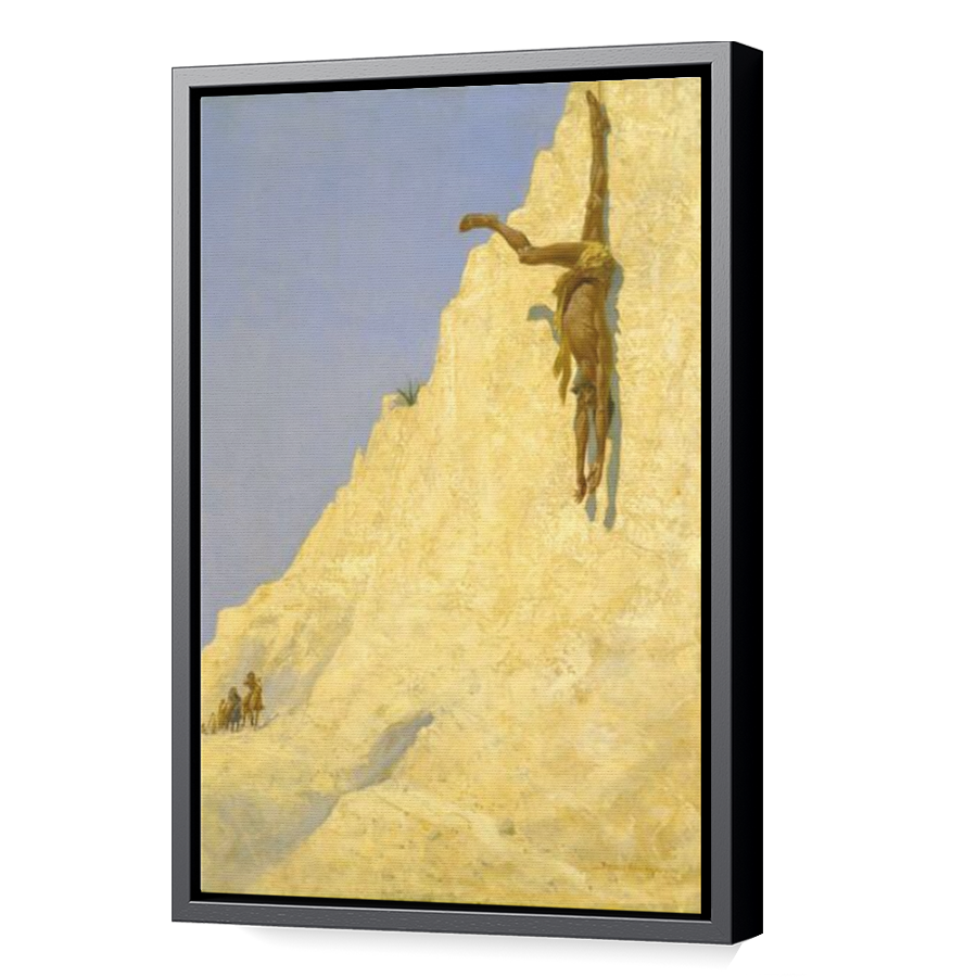 Thumbnail for Canvas - Black Floating Frame