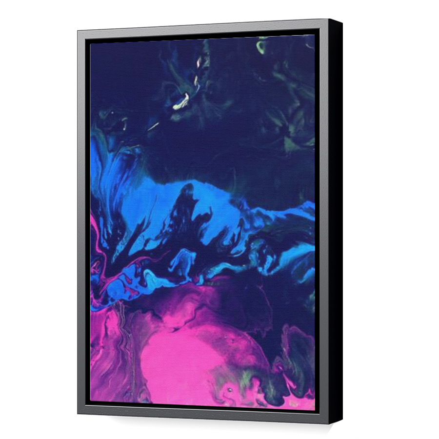 Thumbnail for Canvas - Black Floating Frame