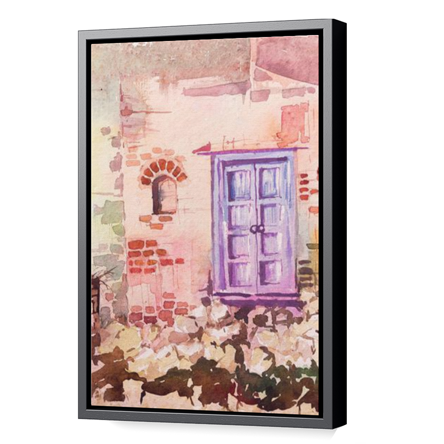 Thumbnail for Canvas - Black Floating Frame