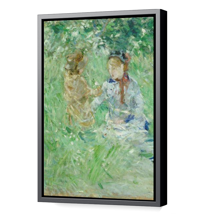 Thumbnail for Canvas - Black Floating Frame
