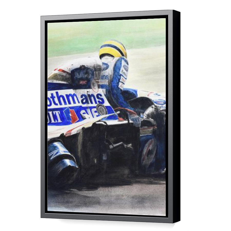 Thumbnail for Canvas - Black Floating Frame