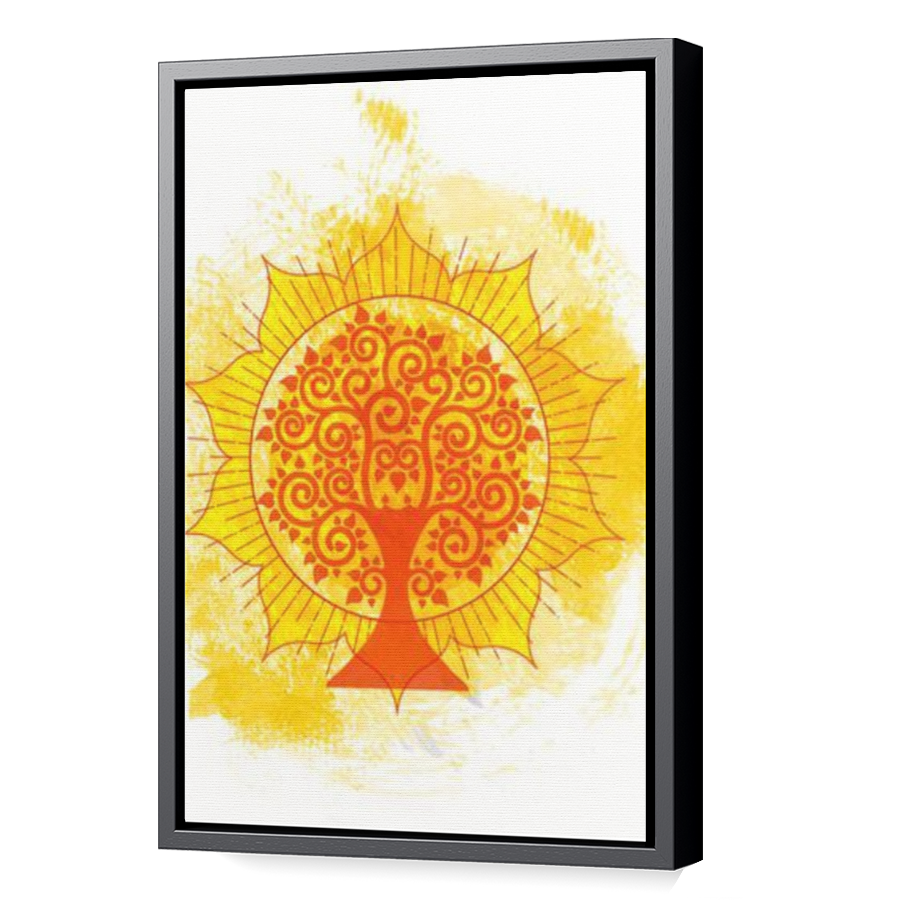 Thumbnail for Canvas - Black Floating Frame