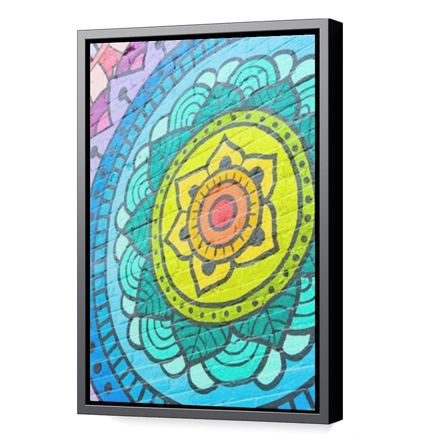 Thumbnail for Canvas - Black Floating Frame