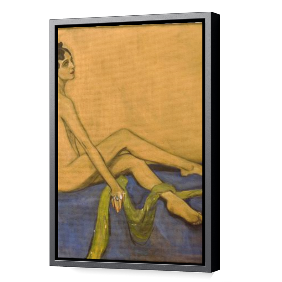 Thumbnail for Canvas - Black Floating Frame