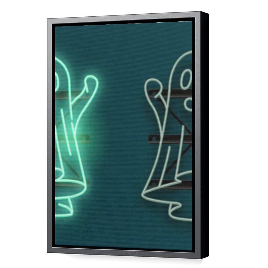 Thumbnail for Canvas - Black Floating Frame
