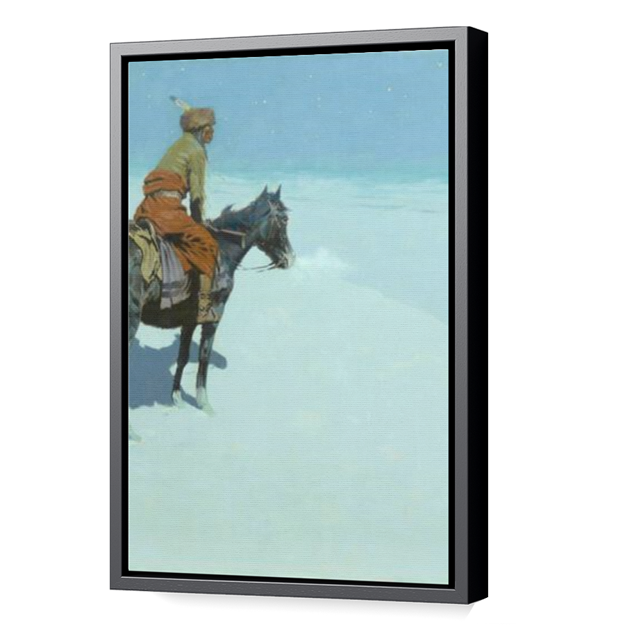 Thumbnail for Canvas - Black Floating Frame