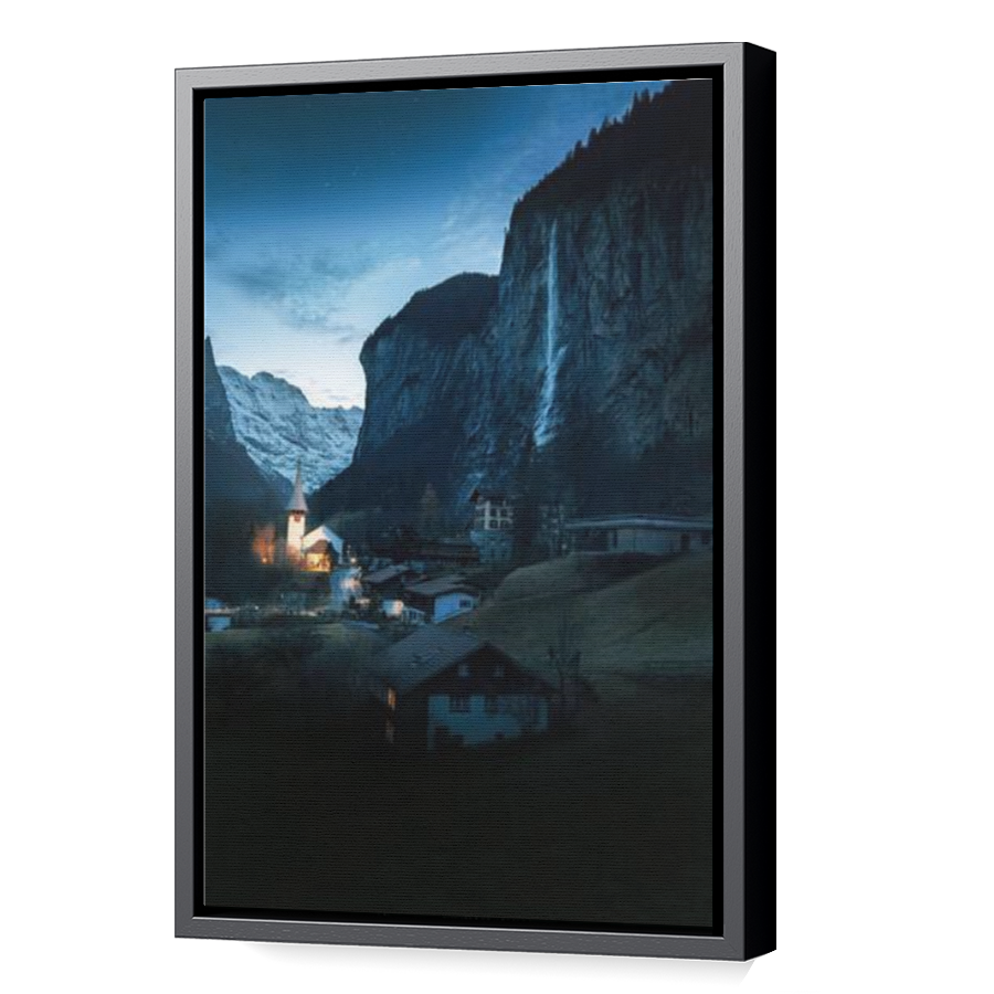 Thumbnail for Canvas - Black Floating Frame
