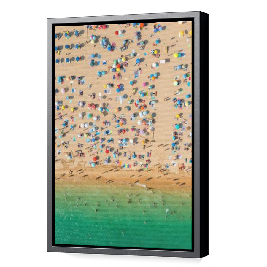 Thumbnail for Canvas - Black Floating Frame